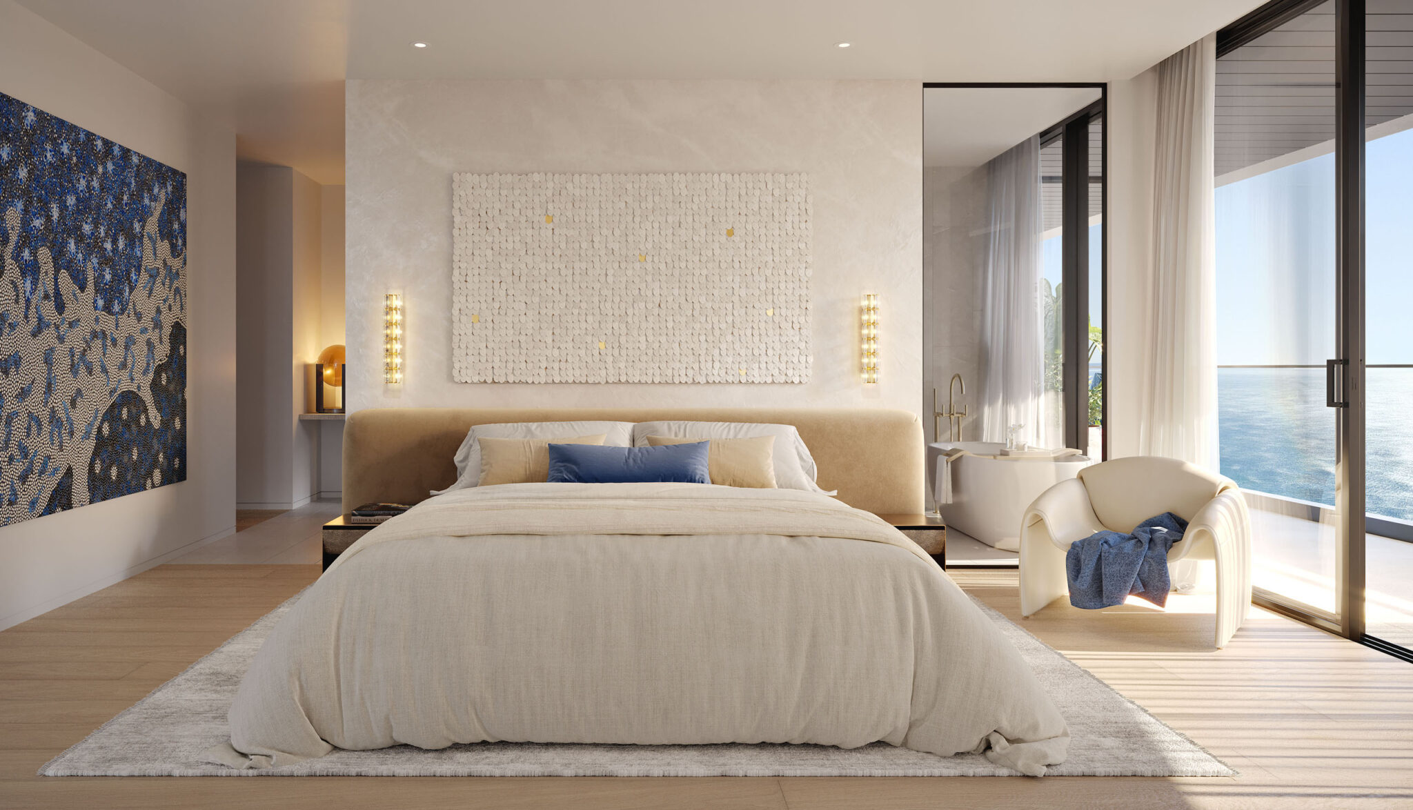 The Horizon Collection Bedroom — Artist impression