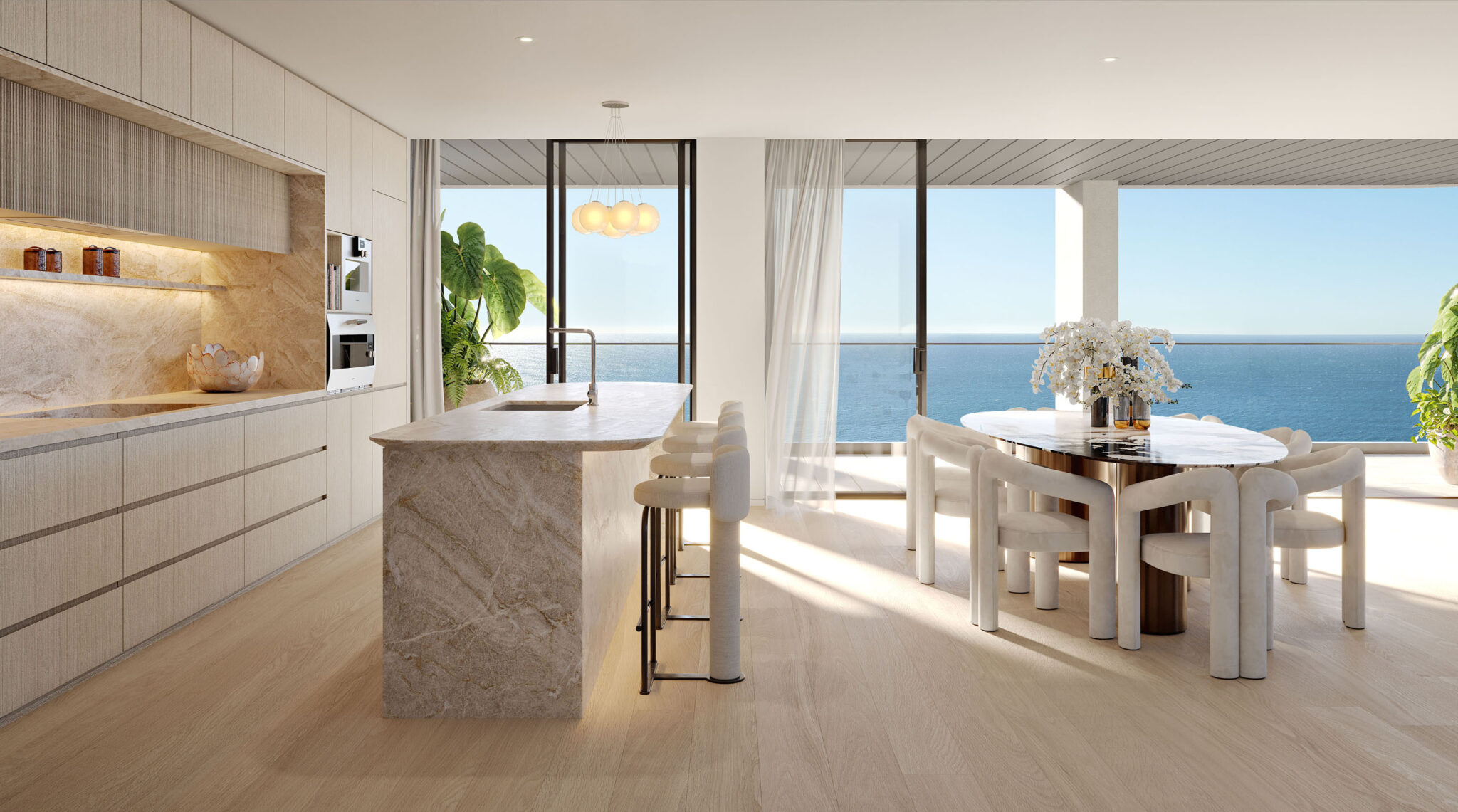 The Horizon Collection Kitchen — Artist impression