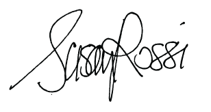 Susan Rossi signature